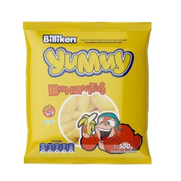 Gomitas BILLIKEN Bananitas 500 grs