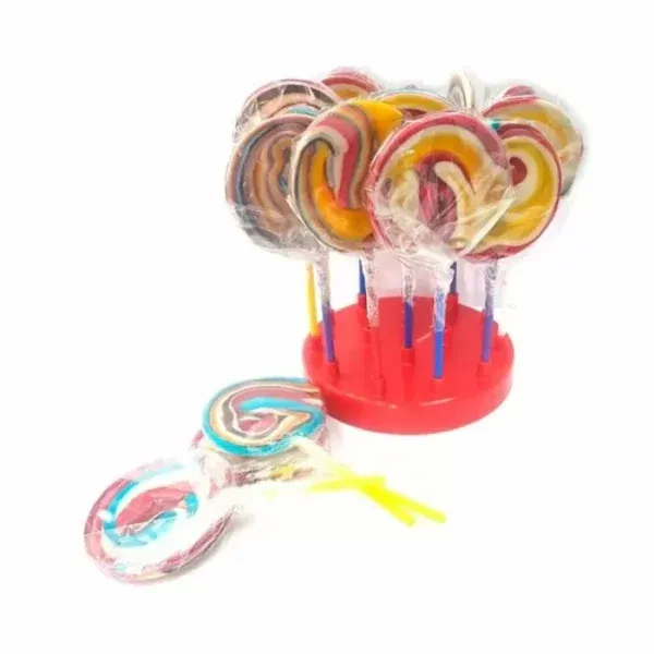 Paleta Artesanal Multicolor con Base x15 unidades