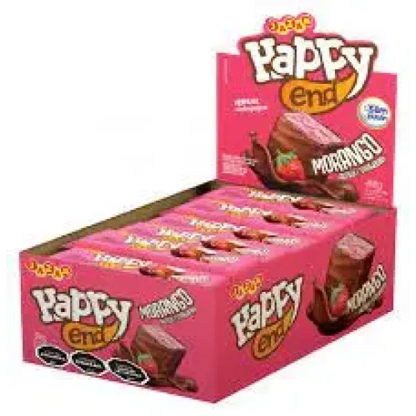 Barrita HAPPY END Frutilla x36 unidades