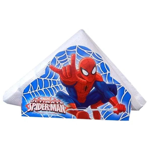 Servilletero con 15 Servilletas Spider-Man