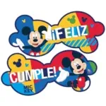 Cartel Feliz Cumpleaños  Mickey