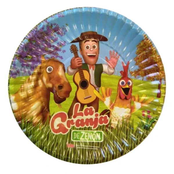 Plato x8 uni La Granja Zenon