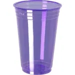 Vaso Neon Violeta  x 25 Unidades