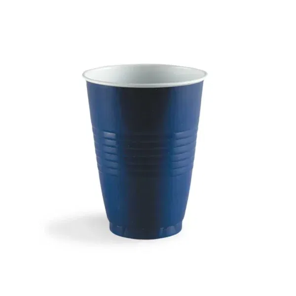 Vaso Rigido Azul x 12 Unidades