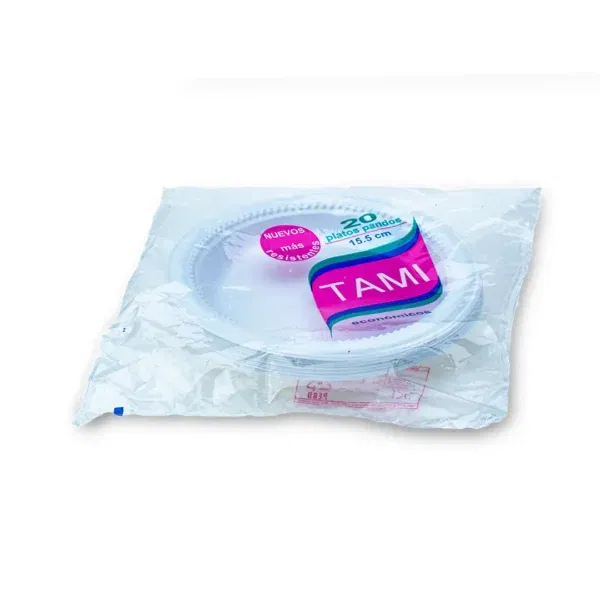 Plato Tami 15,5 cm x 20 Unidades