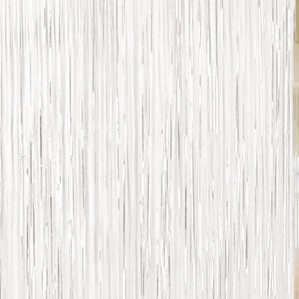 Cortina Metalizada 2x1m Color Blanca