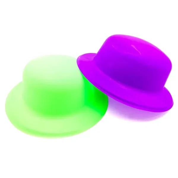 Sombrero Bombin Fluor Promo x10 unidades