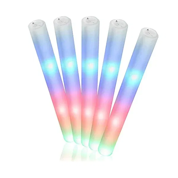 Tubo de Espuma LED multicolor - x25 unidades