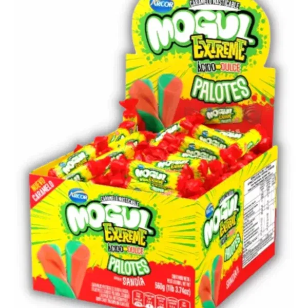 Caramelos Mogul Extreme Palotes sabor Sandia