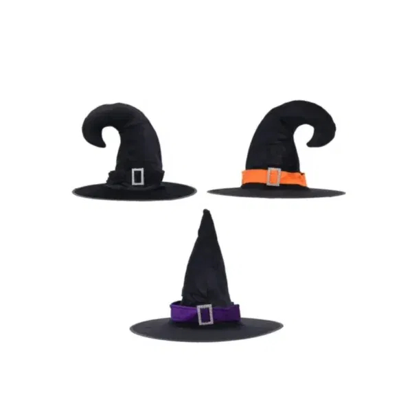 Sombrero de Bruja con Hebilla