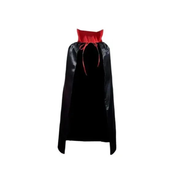 Capa de Vampiro con Cuello Rojo