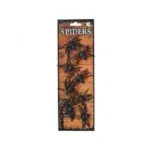 Set de Decoración: 8 Arañas Chicas