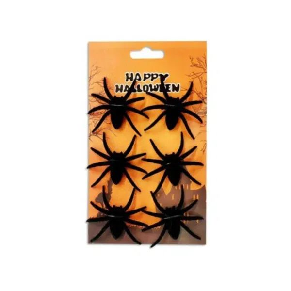 Set de 6 Arañas Peludas Medianas