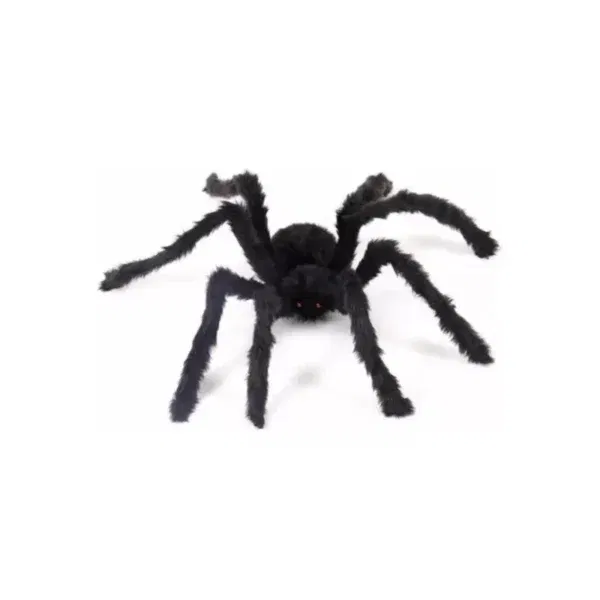 Araña Negra Gigante para Decoración