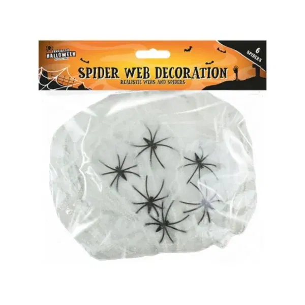 Telaraña Gigante con 6 Arañitas