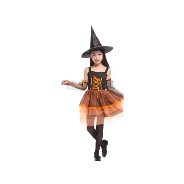 Disfraz de Brujita Naranja