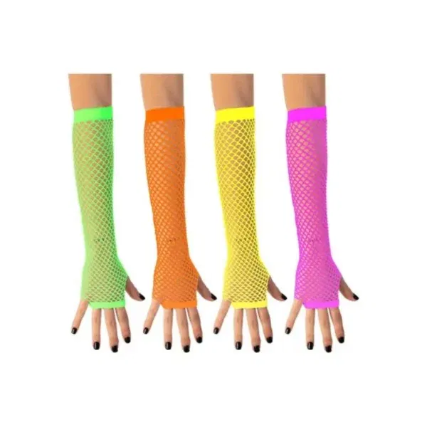 Guantes de Red Largos Flúor