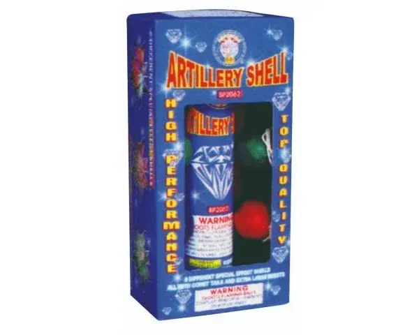 Cañon Artillery Shells 6 Efectos