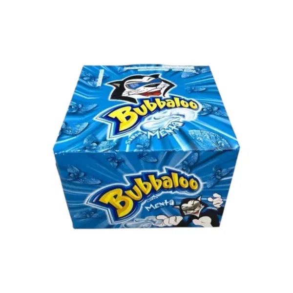Chicle Bubbaloo Menta 40 unidades