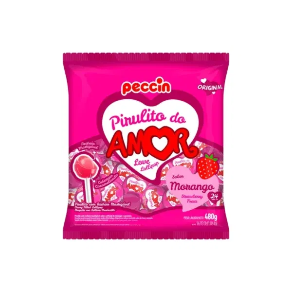 Chupetin AMOR Frutilla x24 Unidades