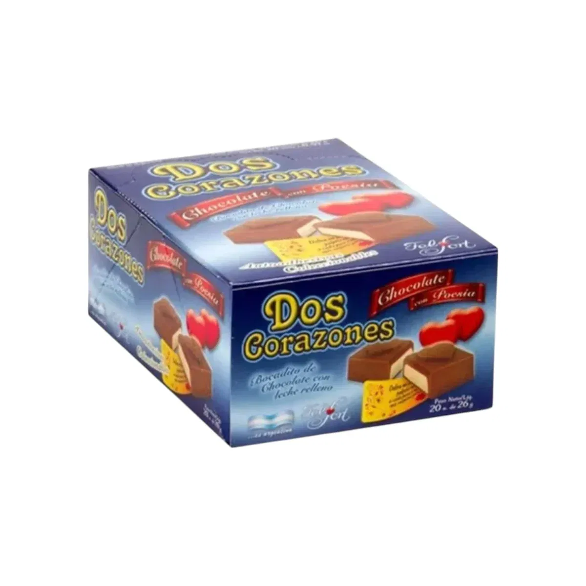 Dos Corazones Felfort x20 (26 g) - Imagen 3