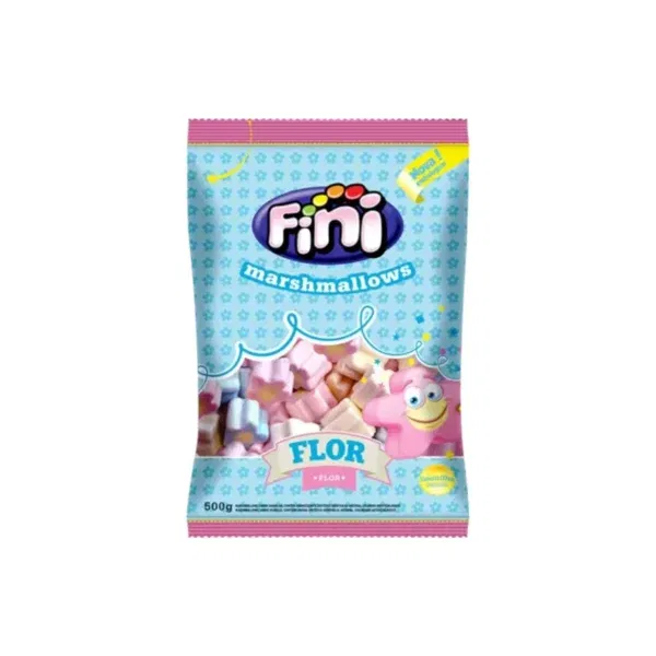 Malvaviscos Marshmallows FINI Flor 500 grs