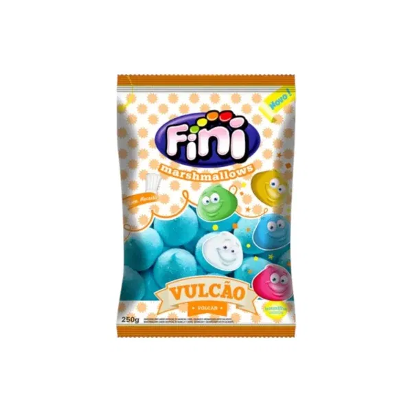Malvaviscos Marshmallows FINI Volcán Azul 250 grs