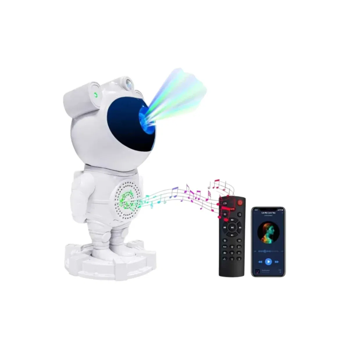 Astronauta Proyector de Galaxia con Bluetooth - Imagen 1