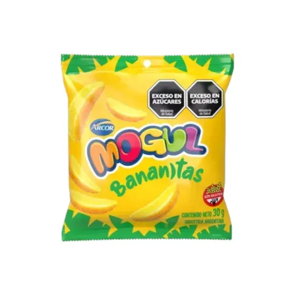 Mogul Bananitas 12x30g – Gomitas con Sabor a Banana