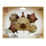 Set de Globos Capibara x5 unidades - Imagen 2