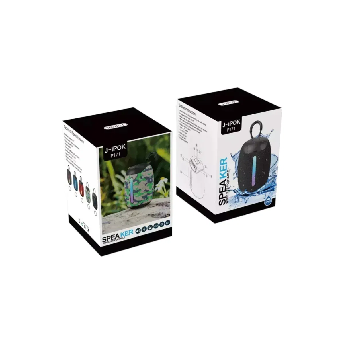Parlante Portátil P171 con Bluetooth – 5 Colores - Imagen 4