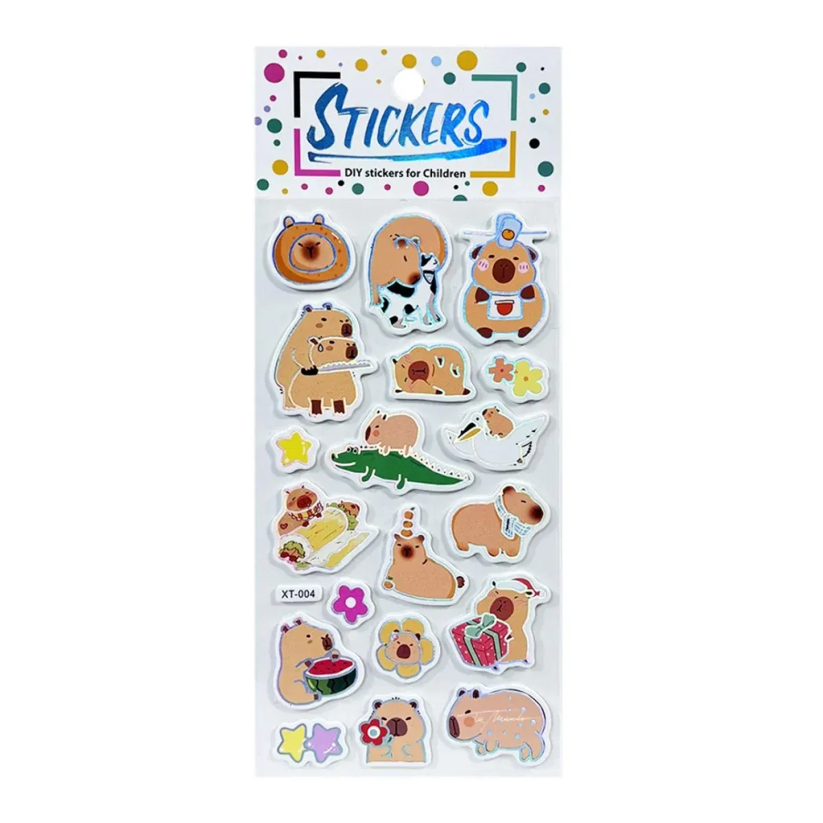 Stickers Capibara - Modelo B - Imagen 1