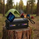 Parlante Solar P361 con Bluetooth con Radio, Linterna y Luces - Imagen 2
