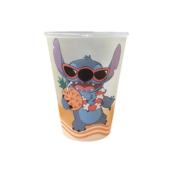 Vaso de Plástico Stitch Playero