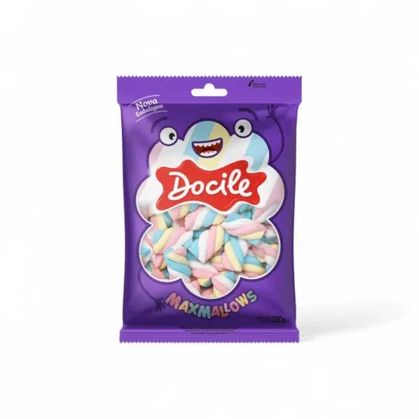 Malvaviscos Marshmallows DOCILE Multicolor 250grs