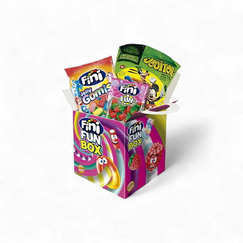 fini fun box 70g Fini Fun Box Surtida 70g – Caja con Golosinas Variadas - Imagen 1