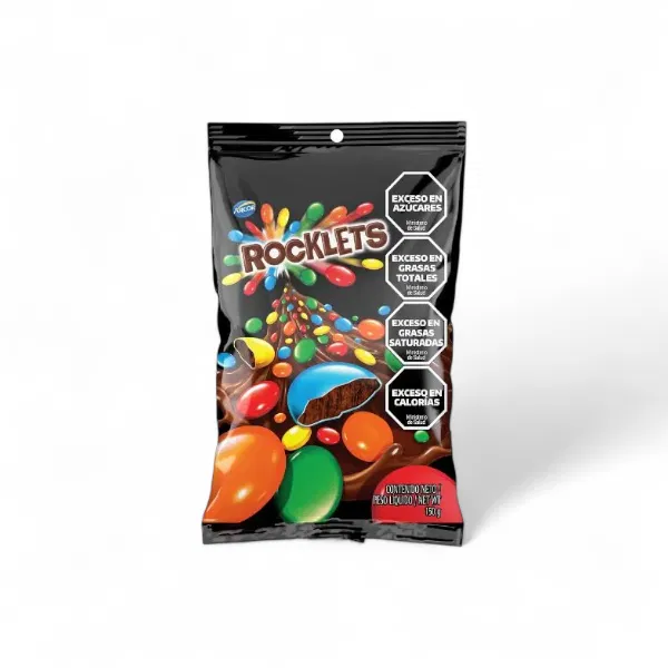 Rocklets 150 g (Confites de Chocolate y Maní)