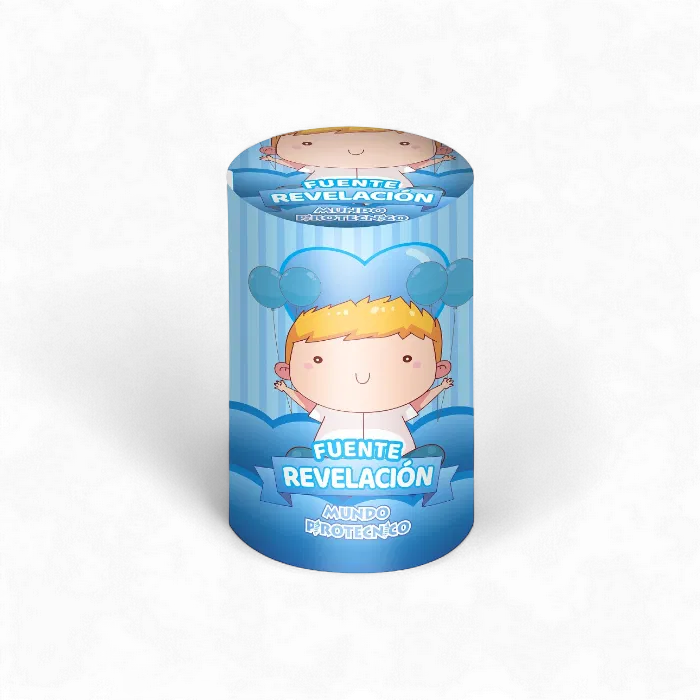 Fuente Revelación Niño Fuente Revelación Niño Celeste - Imagen 1