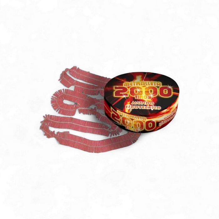 Metralleta 2000 Super Tiros Metralleta 2000 Súper Tiros - Show Extremo de Fuegos Artificiales - Imagen 1