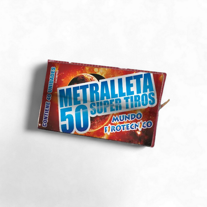 Metralleta 50 super tiros Metralleta 50 Súper Tiros - Media Potencia - Imagen 1