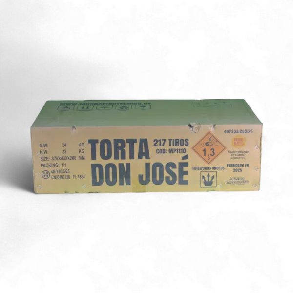 Torta Don José – 217 Tiros | NUEVO 2025