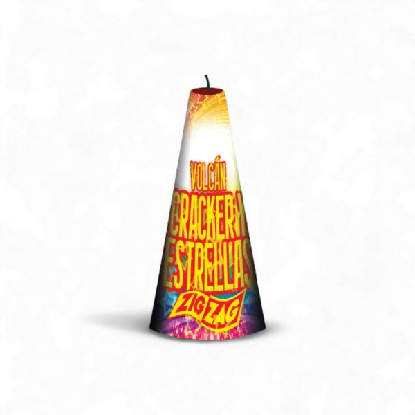Volcán Cracker y Estrellas 1500 grs